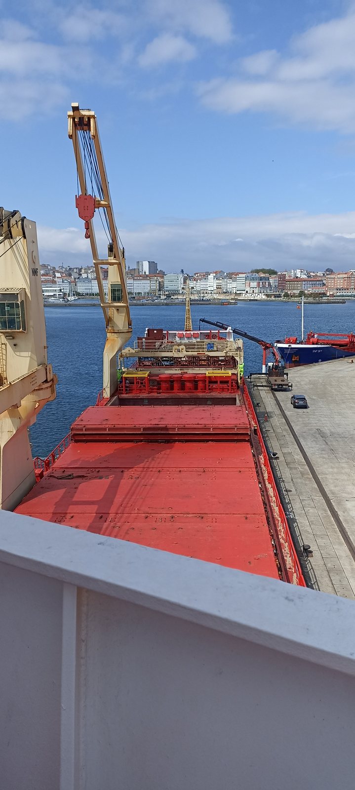 Manobra de carga no porto